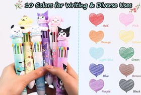 تصویر خودکار 10 رنگ فانتزی ا Ten Color Pens Ten Color Pens