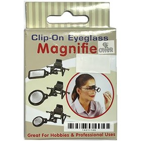 تصویر ذره بین چشمی کامار مدل CE 030 ا Clip On Eyeglass Magnifier Clip On Eyeglass Magnifier