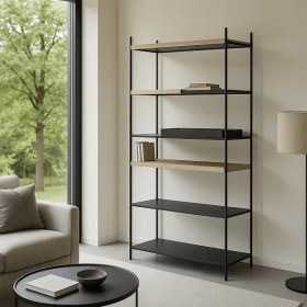 تصویر کتابخانه چوبی 7000 