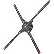 تصویر فن هولوگرام برند Spin display - بدون پایه / 65 