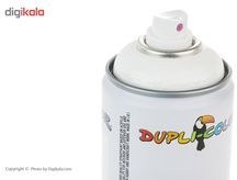 تصویر اسپری رنگ سفید ترافیک دوپلی کالر مدل Ral 9016 حجم 400 میلی لیتر Dupli Color Ral 9016 Traffic White Paint Spray 400ml