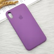 تصویر کاور سیلیکونی اورجینال آیفون XS Max Original IPhone XS Max Silicone case