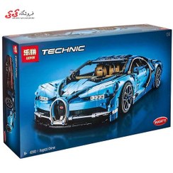 تصویر لگو تکنیک بوگاتی شیرون مدل 42083 مناسب نوجوان و بزرگسال 