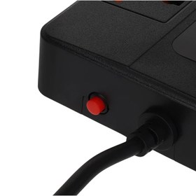 تصویر چند راهی و پاور سوکت 6 پورت 