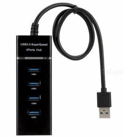 تصویر هاب 4 پورت USB 3.0 کایزر مدل K-H11 Kaiser K-H11 USB3.0 4Port HUB