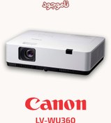 تصویر ویدئو پروژکتور پرتابل کانن 3600Lumens WUXGA Video Projector LV-WU360