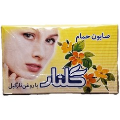 تصویر صابون گلنار زرد ۶عدد 