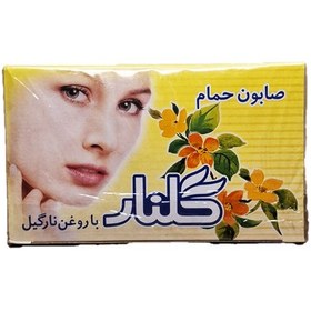 تصویر صابون گلنار زرد ۶عدد 