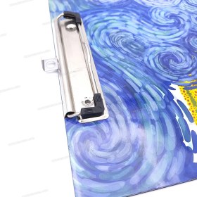 تصویر تخته شاسی چوبی فانتزی سایز A4 