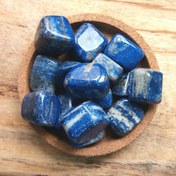 تصویر سنگ طبیعی لاجورد تامبل 