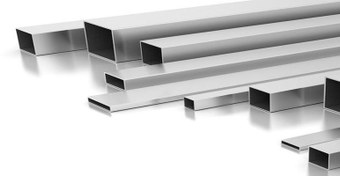 تصویر پروفیل استیل 304 سایز 90*90 شاخه 6 متری 