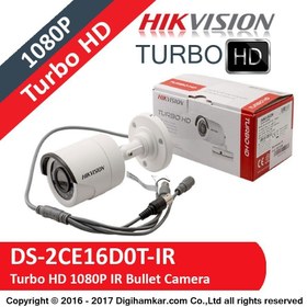 تصویر دوربین بولت 2 مگاپیکسل هایک ویژن مدل DS-2CE16D0T-IR Hikvision DS-2CE16D0T-IR 2.0 MP HD1080P IR Bullet Camera