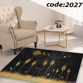 تصویر روفرشی کشدار طرح کلاسیک کد2027 