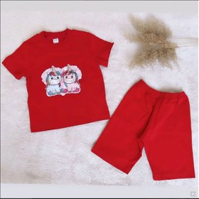 تصویر تیشرت و شلوارک بچگانه Children's t-shirts and shorts