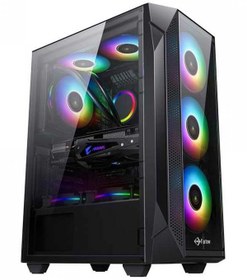 تصویر کیس گیمینگ نسلi3 14400f/RTX3070/H610/16G RAM/14 