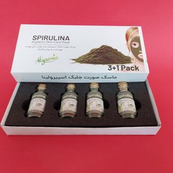 تصویر ماسک صورت جلبک اسپیرولینا 