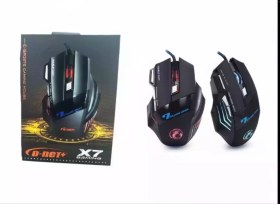 تصویر موس سیم دار گیمینگ برند D-NET مدل X7 