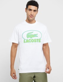 تصویر تی‌شرت گرافیکی برند Lacoste Graphic T-Shirt