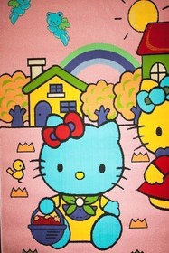 تصویر Afrand machine carpet kids, kiti design, code 111 