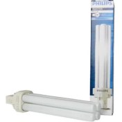 تصویر لامپ 26 وات 2 پین مدل FPL کامپکت برند فیلیپس با پایه G24D-2 