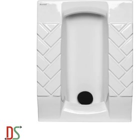 تصویر توالت ایرانی مروارید مدل کرون گود درجه یک - فروشگاه اینترنتی ساختمون 
