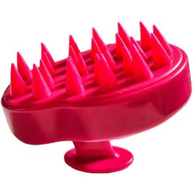 تصویر ماساژور سر و سرشور سیلیکونی Silicone head massager