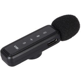 تصویر میکروفون بی سیم VABI Type-C مدل MI-4 – مشکی 