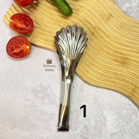 تصویر انبر سالاد استیل 