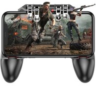 تصویر دسته بازی موبایل هوکو HOCO GM7 Eagle six finger game controller Mobile game handle game trigger 