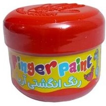 تصویر رنگ انگشتی 3 رنگ آریا مدل 02 به همراه پاستل روغنی 