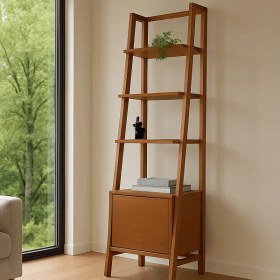 تصویر کتابخانه چوبی 7006 