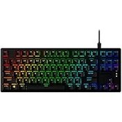 تصویر HyperX Alloy Origins Core PBT - صفحه کلید بازی مکانیکی TKL، کلیدهای PBT، نورپردازی RGB، فشرده، بدنه آلومینیومی، قابل تنظیم با HyperX NGENUITY، حافظه داخلی - سوئیچ قرمز خطی HyperX HyperX Alloy Origins Core PBT - TKL Mechanical Gaming Keyboard, PBT Keycaps, RGB lighting, Compact, Aluminum Body, Customizable with HyperX NGENUITY, Onboard Memory - HyperX Linear Red Switch