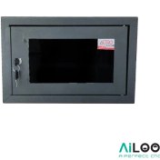 تصویر رک دیواری کبیر آلترو 4 یونیت عمق 36 فریم فلزی با سینی Kabir Altro 4Unit Depth36 Rack