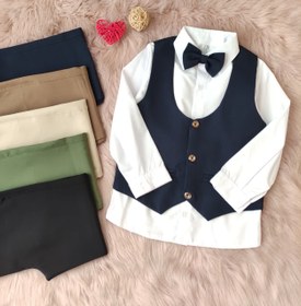 تصویر جلیقه شلوار3تکه36001 