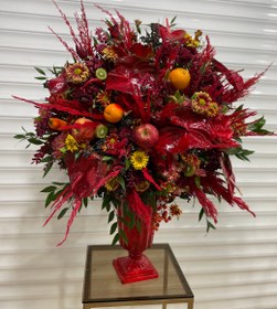 تصویر جام گل یلدایی 