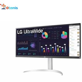 تصویر مانیتور خمیده 34 اینچ ال جی مدل UltraWide 34WR50QC-B LG UltraWide 34WR50QC-B 34-Inch WQHD 100Hz Curved Monitor