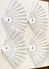 تصویر بادبزن پارچه ای 