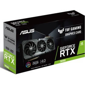 تصویر کارت گرافیک ایسوس TUF RTX 3090 OC 24G Gaming ASUS TUF RTX 3090 OC 24G Gaming GDDR6X Graphic Card