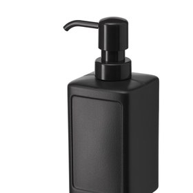 تصویر جامایع ایکیا مشکی مدل RINNIG کد 804.243.35 - پسکرایه با تیپاکس ا IKEA RINNIG Soap dispenser black code 804.243.35 IKEA RINNIG Soap dispenser black code 804.243.35