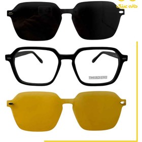 تصویر عینک طبی Third Eye مدل مگنتی کد 5570 