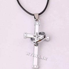تصویر گردنبند صلیب با حلقه دخترانه/پسرانه مدل RT-Z02 