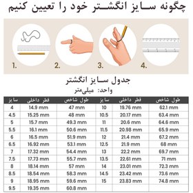 تصویر انگشتر مردانه فروهر 