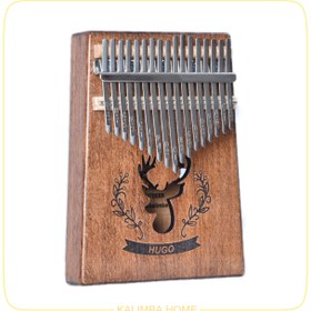 تصویر کالیمبا ۱۷ تیغه طرح گوزن 