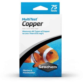 تصویر مالتی تست مس Seachem MultiTest Copper