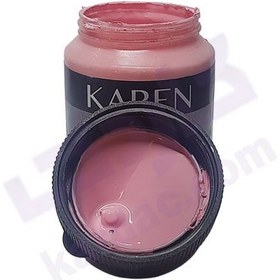 تصویر رنگ اکریلیک کهنه کاری صورتی کارن حجم 300 میلی لیتر Karen pink aged acrylic paint, volume 300 ml