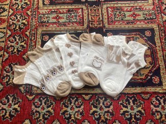 تصویر جوراب فانتزی زنانه طرح تدی 