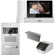 تصویر پکیج آیفون صوتی و تصویری برایتون مدل 7020-BAM با مانیتور ۷ اینچ 