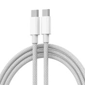 تصویر کابل تایپ سی به تایپ سی کنفی اپل Apple USB-C to USB-C Braided 60w Cable 