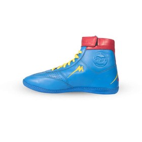 تصویر کفش کشتی تمام چرم مجید 