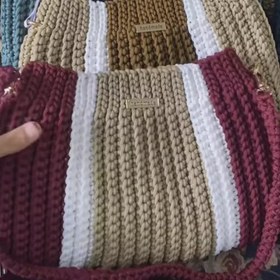 تصویر کیف شیاری مجلسی ماهتیسا دارای بند زنجیر یا بافت سفارش رنگ دلخواه 